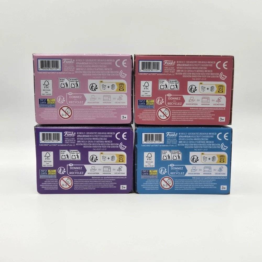 Funko Minis Disney Mickey Minnie Donald Daisy Boba Vinyl Figures 4 Pack Set NEW